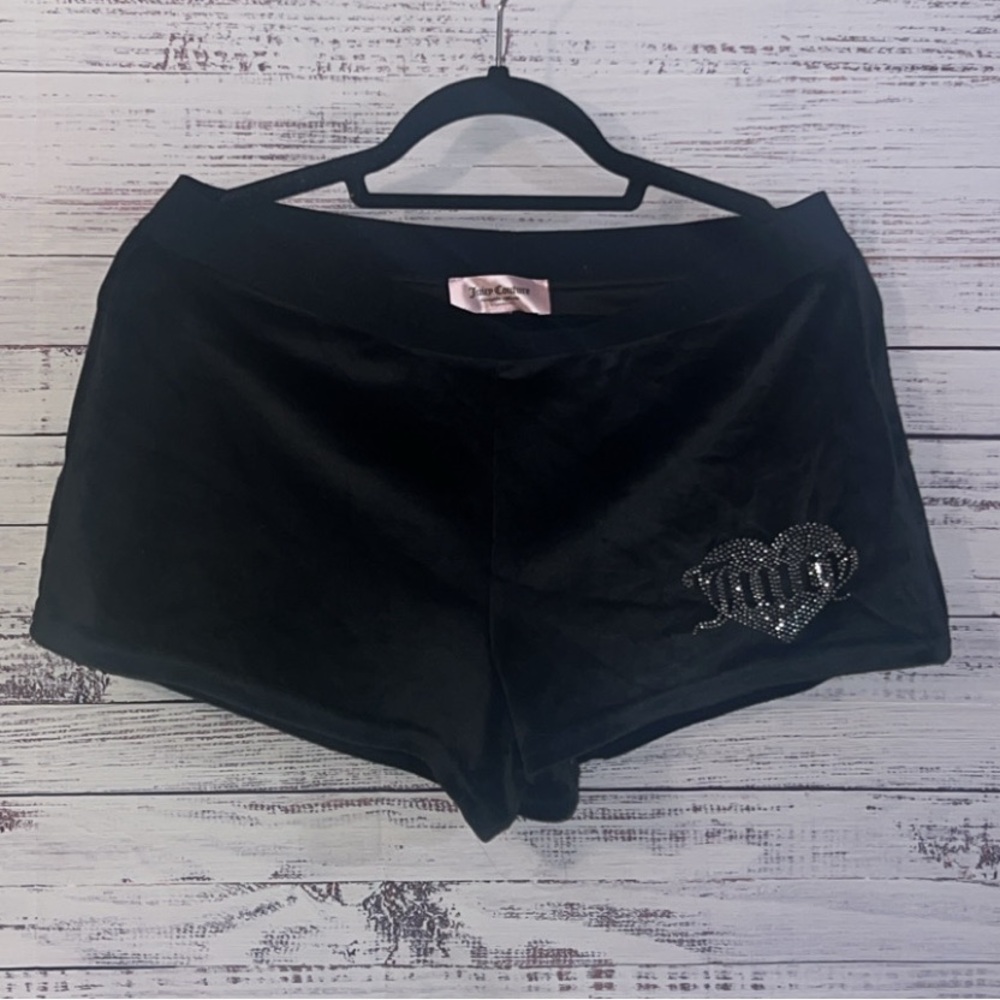 Juicy Couture Velour Bling Shorts